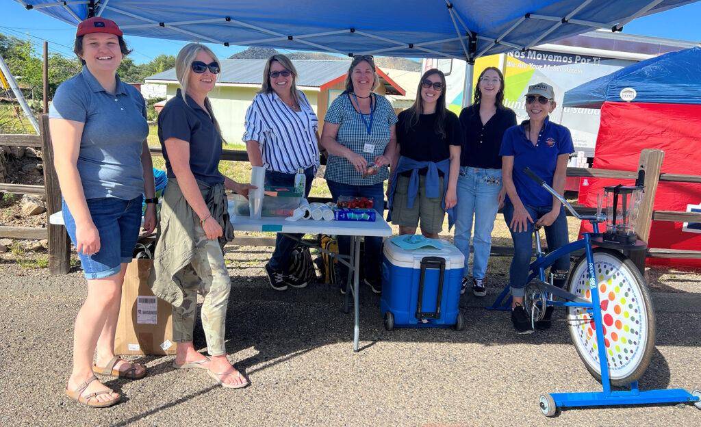 Group at Yarnell Health Fair